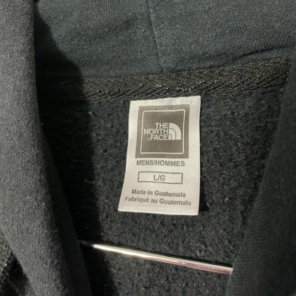 The North Face Black Hoodie L - Picture 3 of 3